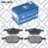 Q0930039 КОЛОДКИ ТОРМОЗОВ ПЕРЕДН MAZDA 3 BK/CR 02-/FORD FOCU Q-FIX підбір по vin на Brocar