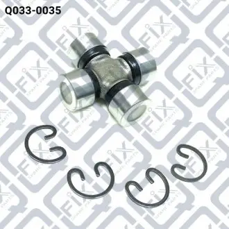 Q0330035 КРЕСТОВИНА КАРД ВАЛА MITSUBISHI PAJERO II V14W-V55 Q-FIX подбор по vin на Brocar