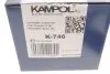 K746 Комплект гальмівних колодок KAMPOL підбір по vin на Brocar