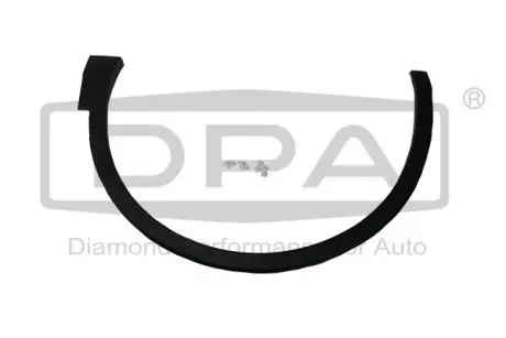 88541794602 Накладка колесной арки (правая передняя; черная) DPA подбор по vin на Brocar