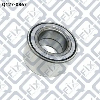 Q1270867 Подшипник ступицы перед. (к-кт с булавкой) Q-FIX подбор по vin на Brocar