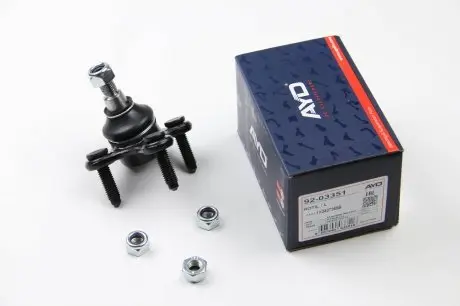 9203351 Шаровая опора Caddy 04-/Golf V/Octavia Л. AYD подбор по vin на Brocar