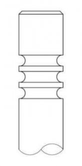 2906032 Клапан IN MB M104/M111/M120 35X7X101.50 INTERVALVES підбір по vin на Brocar