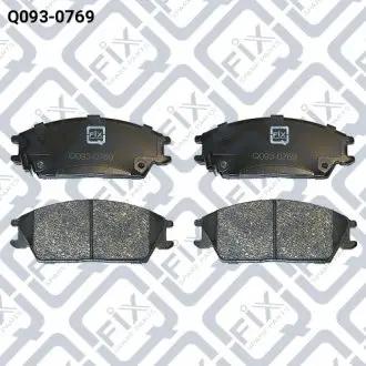Q0930769 Колодки гальмівні передн.дискові Q-FIX підбір по vin на Brocar