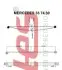 Рессора задняя коренная MB Sprinter 903 308-316CDI (большие втулки) (1/25mm) (70/740/753) 3374300019 Z/T