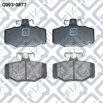 Q0930877 Колодки тормозные задние дисковые Q-FIX подбор по vin на Brocar