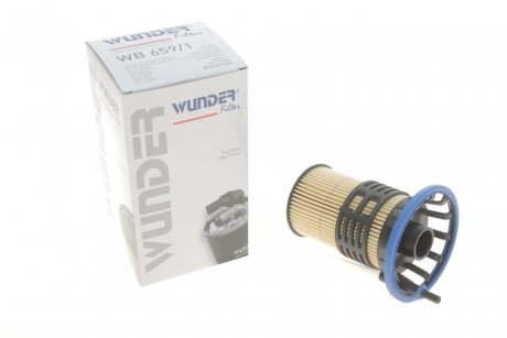 WB6591 Фильтр топливный Fiat Doblo 1.3-2.0JTD 11- WUNDER FILTER підбір по vin на Brocar