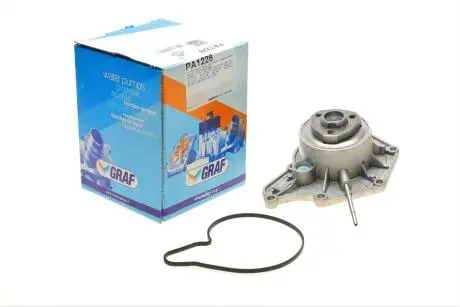 PA1228 Помпа води Audi A4-A8/Q5/Q7/VW Touareg/Porsche Cayenne 3.0TFSI/SE Hybrid 10- (R/B 4PT)(8лоп)(перемикач) GRAF підбір по vin на Brocar