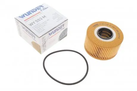WY553M Фільтр масляний Ford Transit 00-06 WUNDER FILTER підбір по vin на Brocar