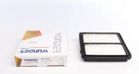 WH2204 Фильтр воздушный Honda Civic VIII 1.3Hybrid 06- WUNDER FILTER підбір по vin на Brocar