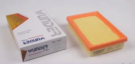 WH2083 Фільтр повітряний Citroen C1/Toyota Yaris 12- WUNDER FILTER підбір по vin на Brocar