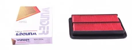 WH2034 Фильтр воздушный Mazda 626 V 91-07 WUNDER FILTER підбір по vin на Brocar