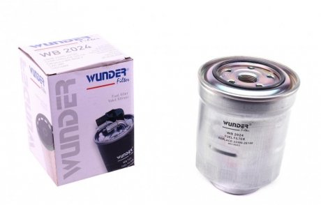 WB2024 Фільтр паливний Toyota Corolla/Auris 1.4/2.0 D 07- WUNDER FILTER підбір по vin на Brocar