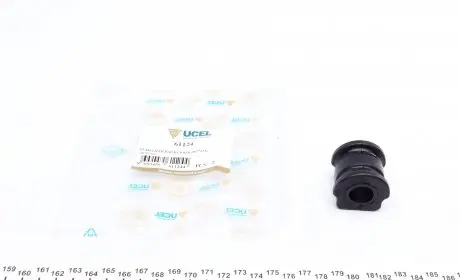 61124 Втулка стабілізатора (переднього) VW Polo/Skoda Roomster/Fabia 99- (d=17mm) UCEL підбір по vin на Brocar
