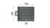 AH75000P NAGRZEWNICA VW POLO/SKODA FABI MAHLE / KNECHT підбір по vin на Brocar