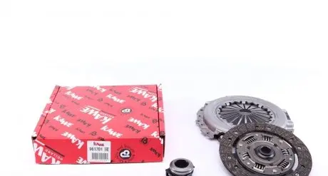 961701 Комплект зчеплення Renault Megane 1.6 16V 98-03 (d=215mm) (+вижимний) KAWE підбір по vin на Brocar