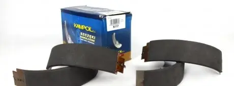 K717 Колодки тормозные (задние) MB 308-310D (барабанные) (в зборе) KAMPOL подбор по vin на Brocar