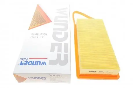 WH554 Фильтр воздушный Citroen Nemo/Peugeot Bipper 1.4HDi 08- WUNDER FILTER подбор по vin на Brocar