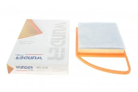 WH528 Фильтр воздушный Citroen Berlingo/Peugeot Partner 1.4-1.6HDI 03/10- WUNDER FILTER подбор по vin на Brocar