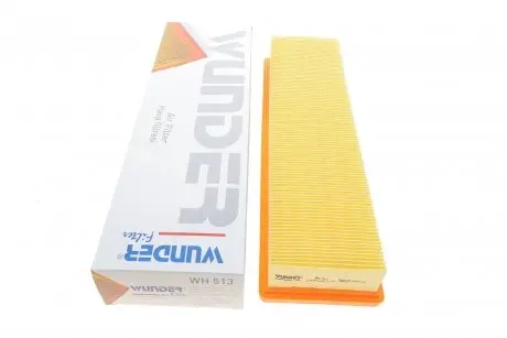 WH513 Фильтр воздушный Peugeot 206/307 1.4i 03- WUNDER FILTER подбор по vin на Brocar