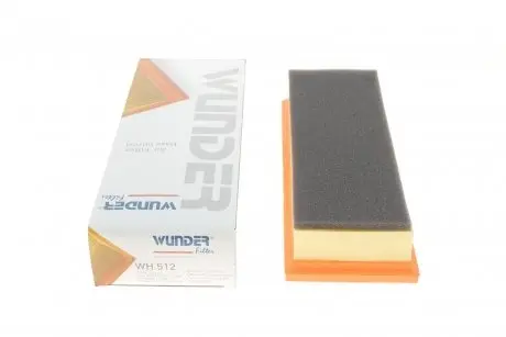 WH512 Фільтр повітряний Citroen Berlingo 1.6HDI 08- (-08) WUNDER FILTER підбір по vin на Brocar