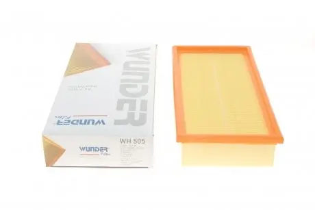 WH505 Фильтр воздушный Fiat Scudo/Citroen Jumpy/Peugeot Expert 1.9D/2.0JTD 98- WUNDER FILTER подбор по vin на Brocar