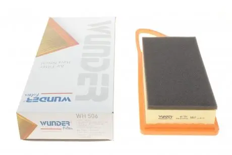 WH506 Фильтр воздушный Citroen Nemo 1.4HDi WUNDER FILTER подбор по vin на Brocar