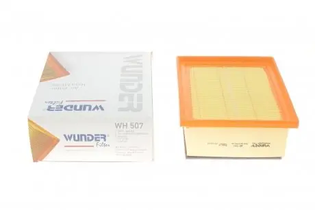 WH507 Фильтр воздушный Peugeot Partner 2.0 HDI 03- WUNDER FILTER подбор по vin на Brocar