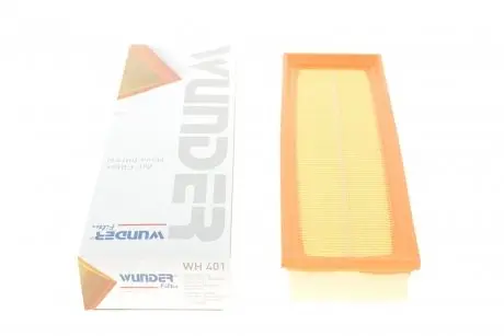 WH401 Фільтр повітряний Citroen Berlingo/Peugeot Partner 1.1/1.4i 02- WUNDER FILTER підбір по vin на Brocar