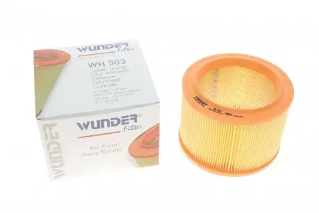 WH503 Фильтр воздушный Citroen Berlingo/Peugeot Partner 1.8/1.9D 96- WUNDER FILTER подбор по vin на Brocar