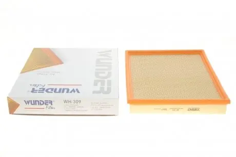 WH309 Фильтр воздушный Renault Master/Opel Movano 1.9/2.2/2.5dCi/2.5D/2.8dTi 01-03 WUNDER FILTER подбор по vin на Brocar