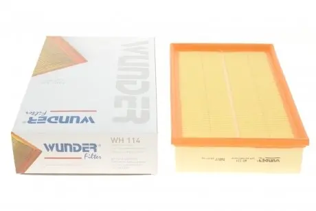 WH114 Фільтр повітряний VW T5 03- WUNDER FILTER підбір по vin на Brocar