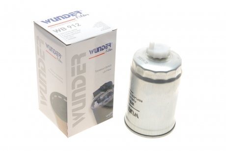 WB912 Фильтр топливный Hyundai Accent 1.5CRDI/Kia Sorento 2.5 CRDI WUNDER FILTER підбір по vin на Brocar
