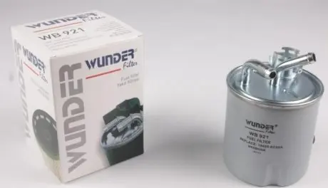 WB921 Фільтр паливний Nissan Navara/Armada 2.5dCi 05- WUNDER FILTER підбір по vin на Brocar