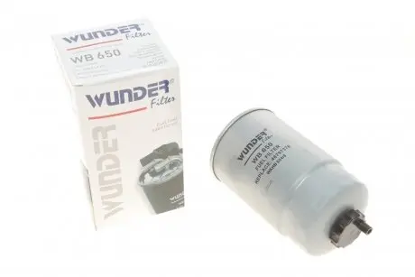 WB650 Фільтр паливний Fiat Ducato 02- HDI WUNDER FILTER підбір по vin на Brocar