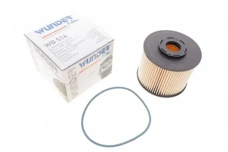 WB516 Фільтр паливний Fiat Scudo 2.0 D Multijet 11- WUNDER FILTER підбір по vin на Brocar