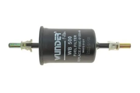 WB500 Фільтр паливний Ford Transit Connect 1.8 16V 02-/Focus 1.4-2.0 16V 98-04 WUNDER FILTER підбір по vin на Brocar