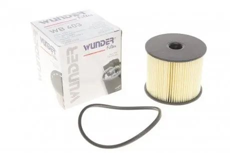 WB403 Фільтр паливний Citroen Berlingo/Peugeot Partner 2.0HDi 99-05 (сис-ма Siemens) WUNDER FILTER підбір по vin на Brocar