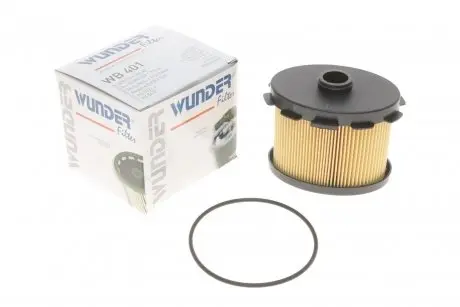 WB401 Фильтр топливный Citroen Berlingo/Peugeot Partner 1.9D (DW8) 98- WUNDER FILTER подбор по vin на Brocar