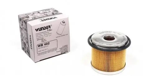 WB402 Фільтр паливний Fiat Scudo 1.9TD WUNDER FILTER підбір по vin на Brocar