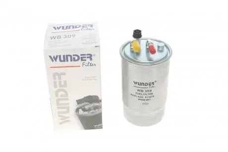 WB309 Фільтр паливний Opel Corsa D 1.3/1.7CDTI 06- WUNDER FILTER підбір по vin на Brocar