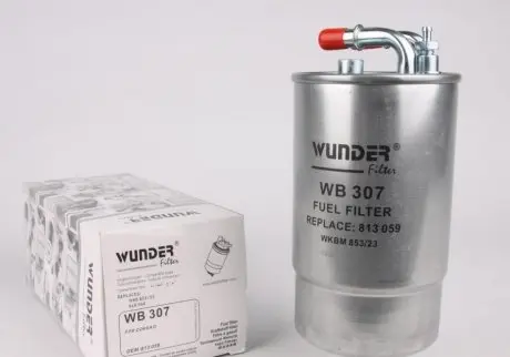 WB307 Фільтр паливний Opel Corsa D 1.3CDTI 06- WUNDER FILTER підбір по vin на Brocar