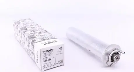 WB211 Фільтр паливний BMW 5 (E39)/7 (E38)/X5 (E53) 2.2-4.6 96-10 WUNDER FILTER підбір по vin на Brocar