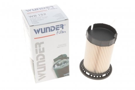 WB152 Фільтр паливний Skoda Octavia/VW Golf VII/ Passat 1.6/2.0TDI 12- WUNDER FILTER підбір по vin на Brocar