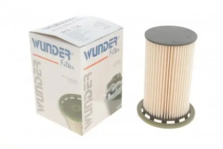 WB136 Фільтр паливний VW Tiguan 2.0TDI 12- WUNDER FILTER підбір по vin на Brocar
