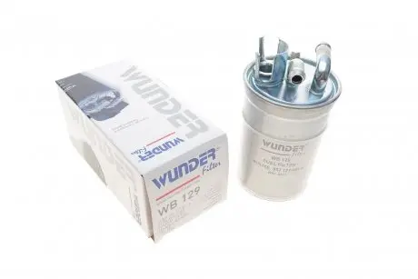 WB129 Фильтр топливный Audi A6/VW Passat 2.5TDI 97-05 WUNDER FILTER подбор по vin на Brocar