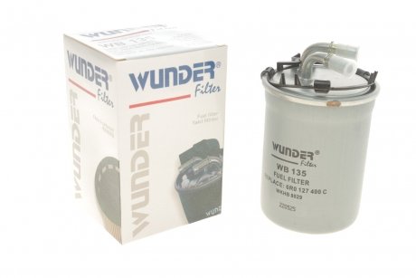 WB135 Фильтр топливный Skoda/VW 1.2TDI 09- WUNDER FILTER подбор по vin на Brocar