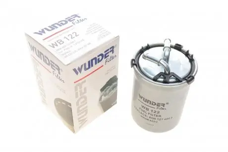 WB122 Фільтр паливний Skoda Fabia/Roomster/VW Polo 1.4/1.6TDI 05- WUNDER FILTER підбір по vin на Brocar