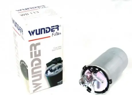 WB113 Фільтр паливний Skoda Fabia 1.4/1.9TDI 00- WUNDER FILTER підбір по vin на Brocar