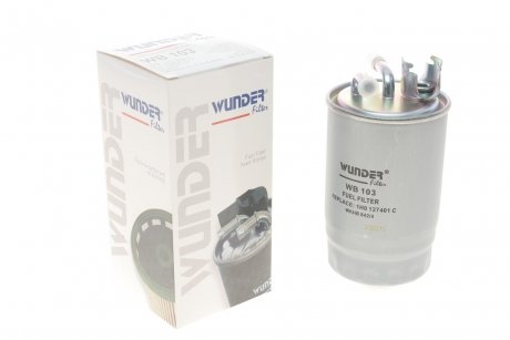 WB103 Фильтр топливный VW T4 1.9-2.5TDI -03 WUNDER FILTER подбор по vin на Brocar